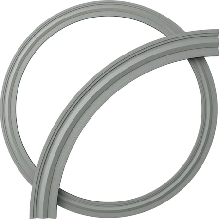 Ekena Millwork 55 3/8-in. OD x 47 3/8-in. ID x 4-in. W x 7/8-in. P Felix Ceiling Ring Kit CRK55FX
